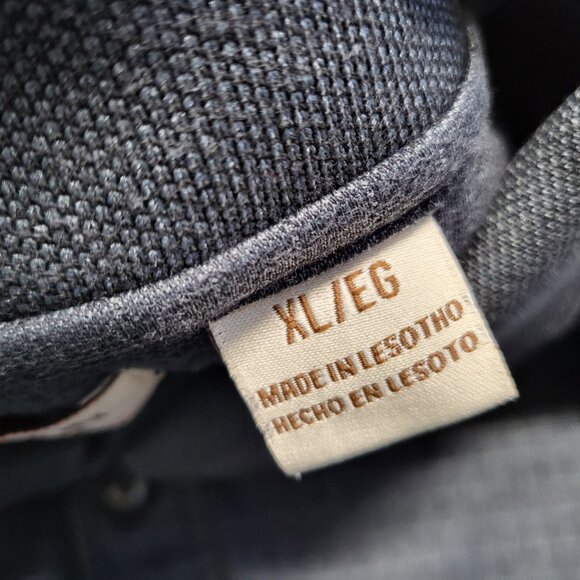 Hudson River Heritage Classics Mens Polo Shirt XL Short Sleeve Crosshatch Stitch - Picture 5 of 13